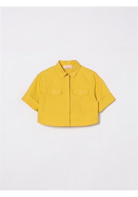 Camicia crop ELISABETTA FRANCHI KIDS | EFCA284.0.CA2352100